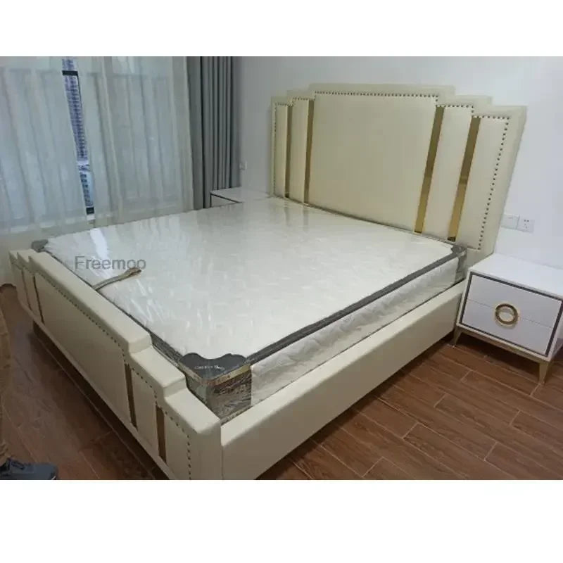 Modern Customizable Bed Designer Sets, King & Queen Size