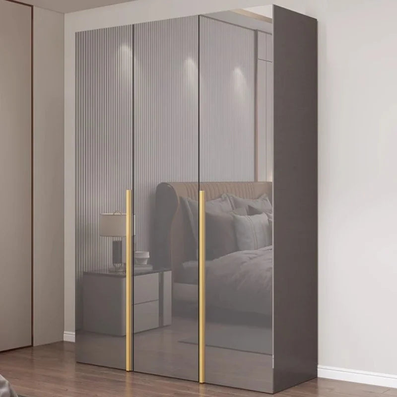 , Multifunction Wardrobe Closet. wooden doors, space saving, storage drawer