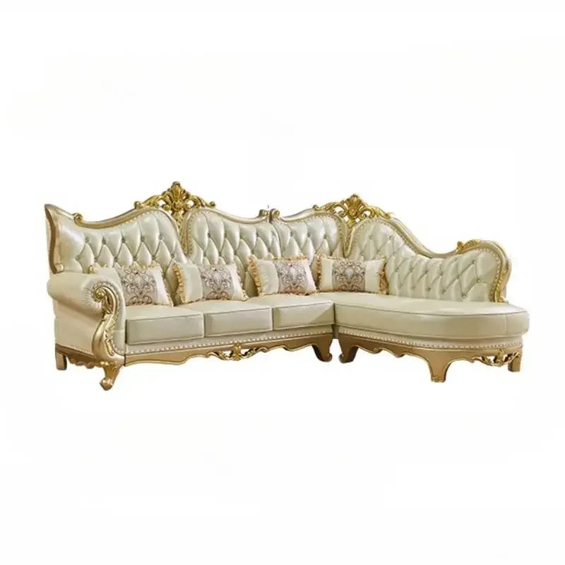 Nordic Wooden Canape Salon Back Support Wood Sofas Golden High Back Design Recliner Floor Lounge