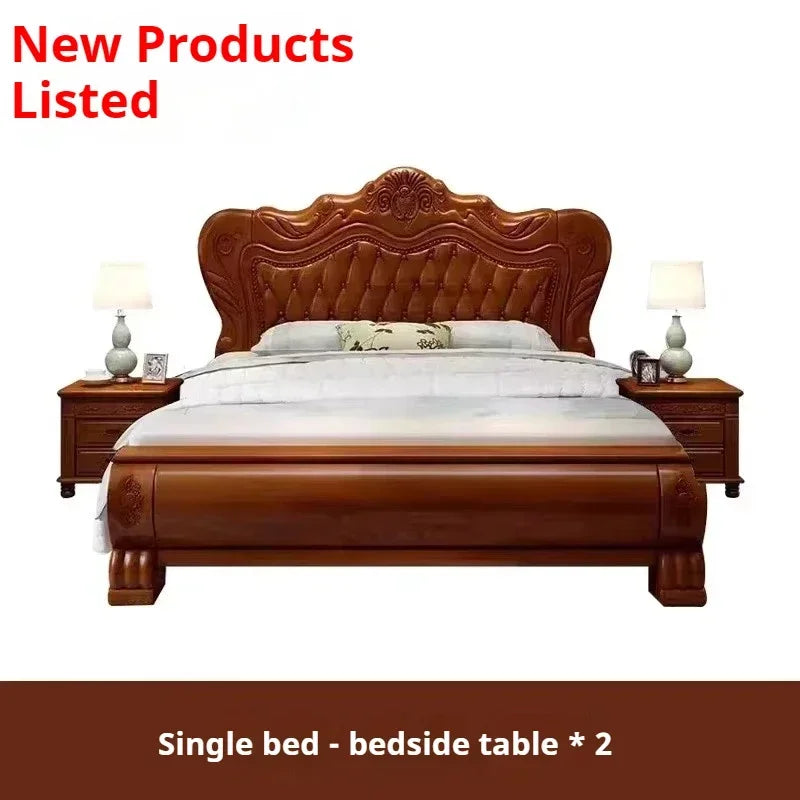 Nordic Elegant Double Platform Bed. Pretty Unique, King Size Wood Frame Bed Sets, Luxury Modern Queen Size




























woof