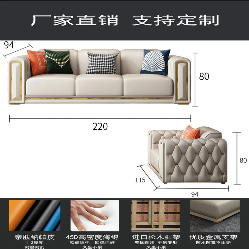Modern Designer Luxury Fancy Sofa, Italian loveseat