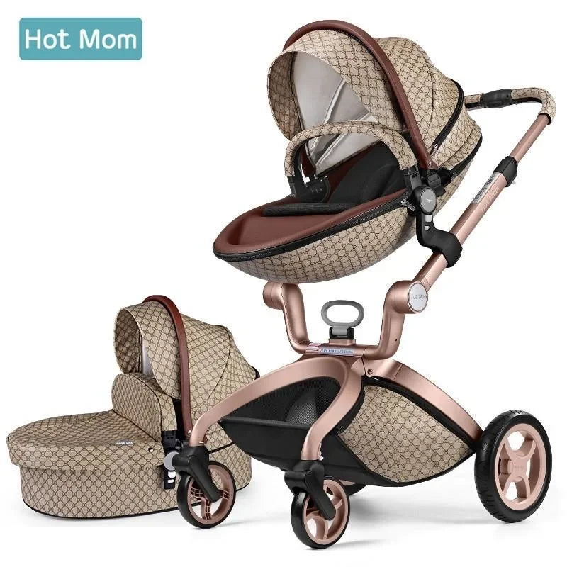 Hot Mom Wholesale Baby Carriage ,  Foldable Travel System Pram