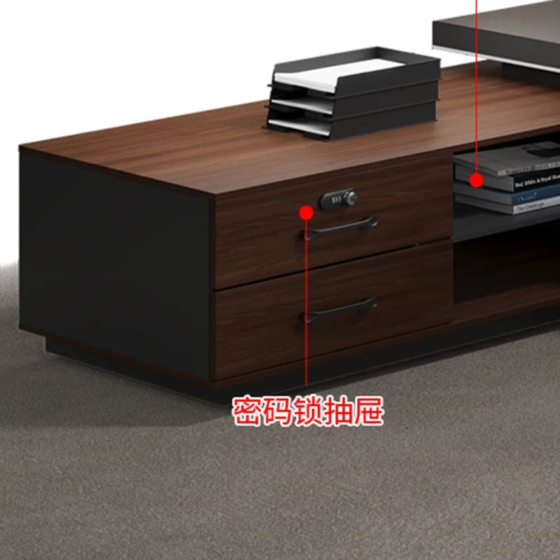 Minimalist Organizer Multifunction  Executive Desk and Study table