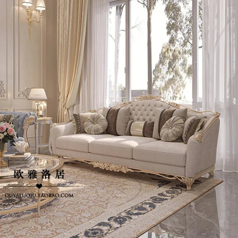 Europe Designer Sofa Chair Unique Wood Modern Recliner, Love Seat White Cushion Sofas
