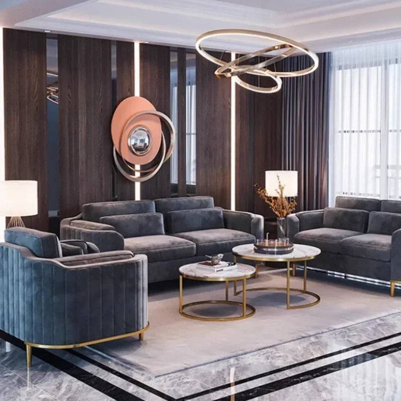 Green Floor Armchair, modern fancy designer  sectional sofa