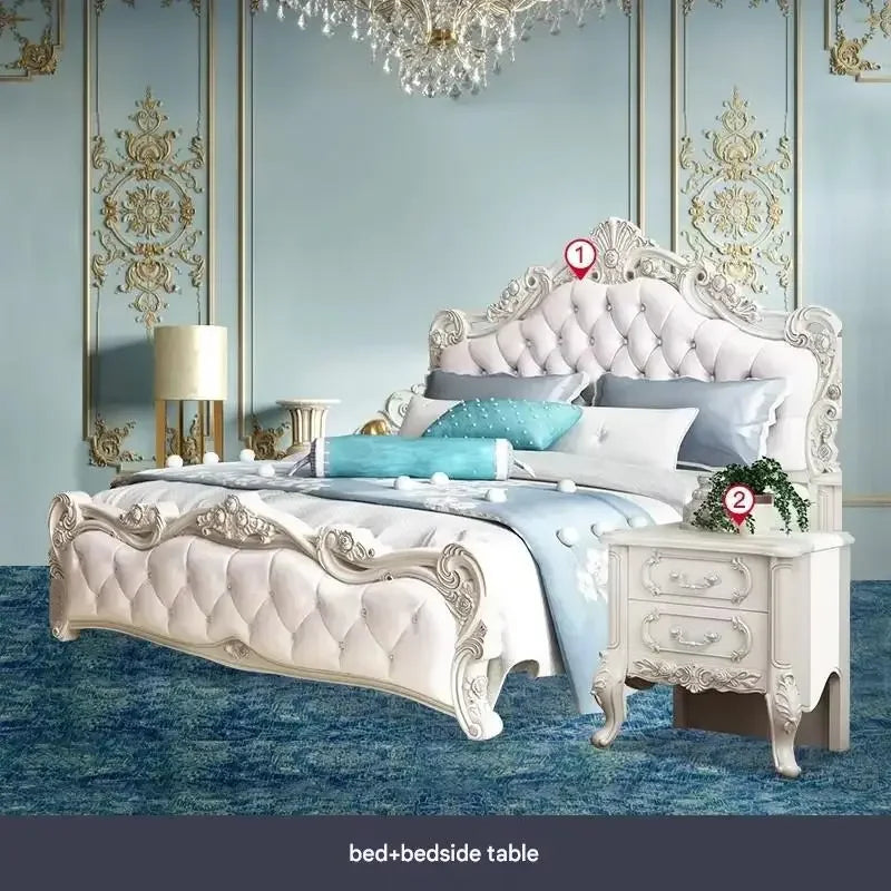 Sleeping Princess Beauty Multifunctional Design Girls Massage Queen Loft  Luxury Bed