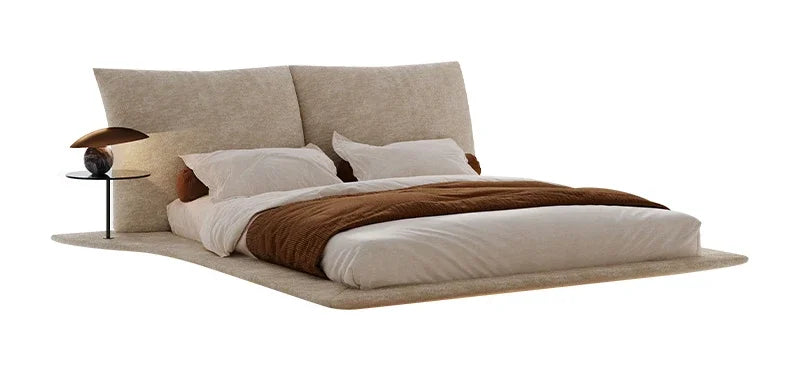 Floating European Luxury Fashionable Wedding Designer High Quality  Double Bed Frame