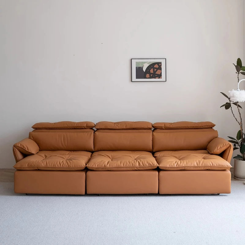 Luxury Floor Recliner, Electric High Back Adjustable 3 seater sofa