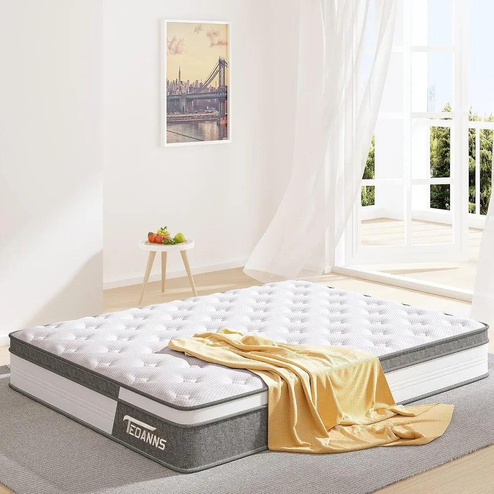 Queen Size Mattress, 10 Inch Memory Foam Mattress ,