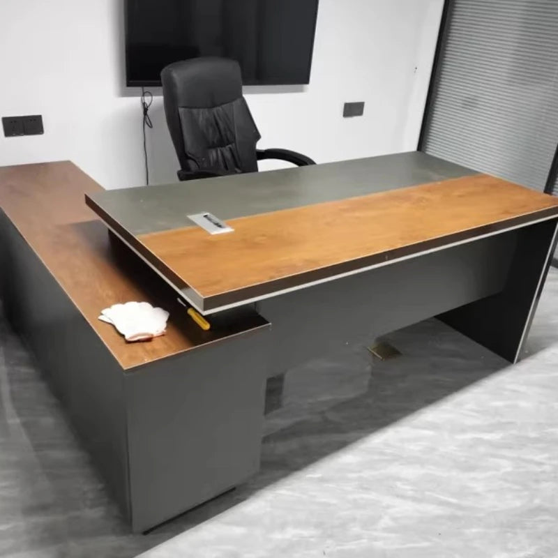 Modern Computer Study Table and writing desk, L-shaped gaming