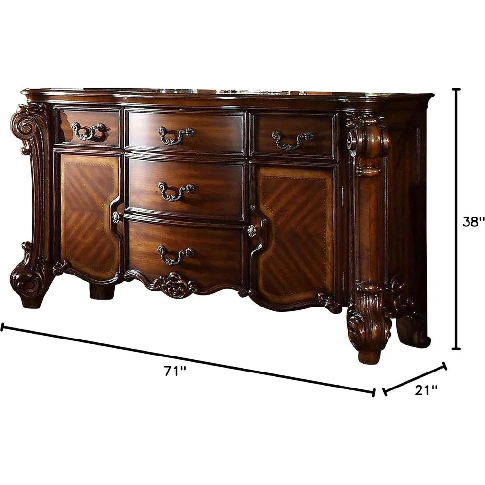 Vendome Cherry Dresser, 5 Drawer