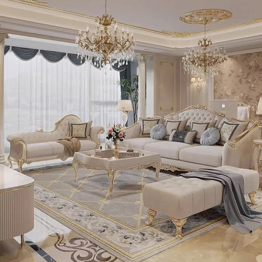 Europe Designer Sofa Chair Unique Wood Modern Recliner, Love Seat White Cushion Sofas