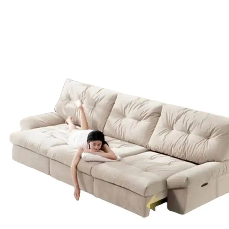 Nordic Electric Sofas Soft  Puffs Luxury Relax Lazy  Floor Designer Style