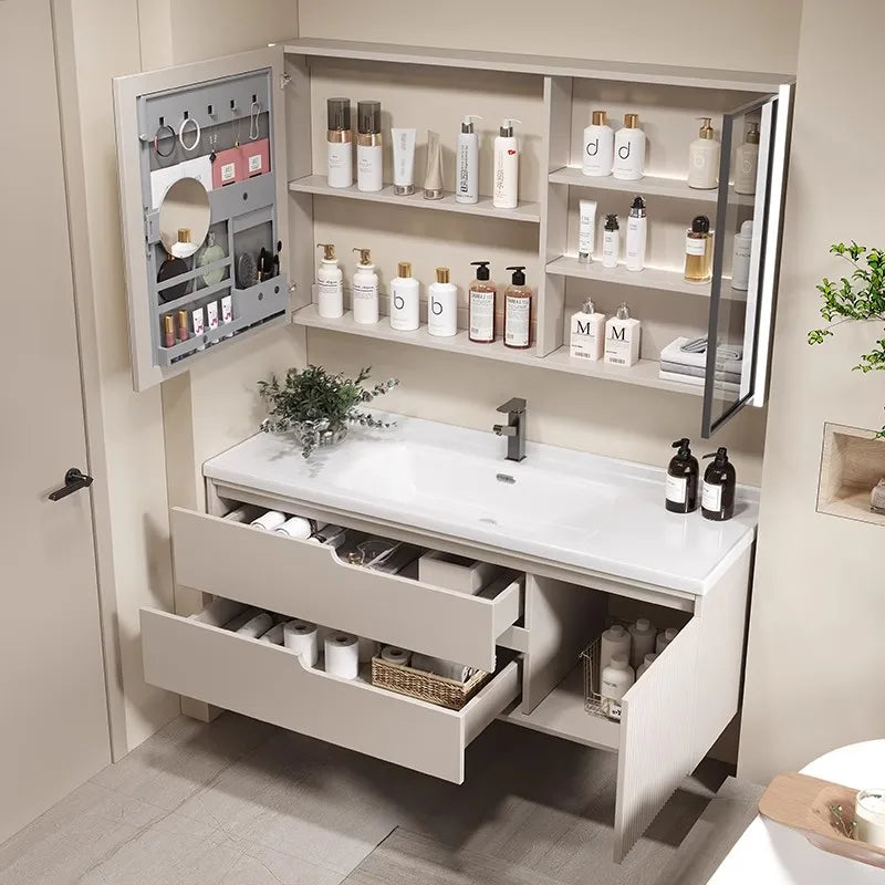 Multifunction storage cabinets, medicine, wardrobe, sink salon station wall