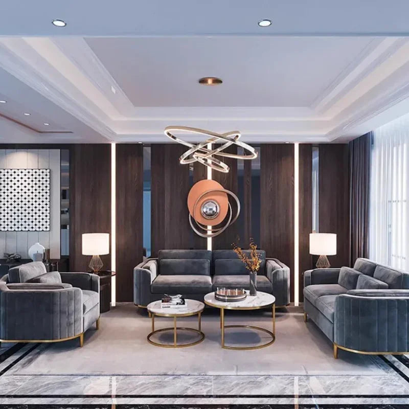 Green Floor Armchair, modern fancy designer  sectional sofa