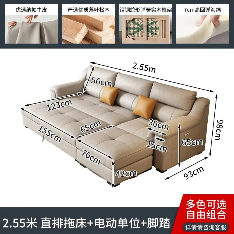 European Back Support Electric Luxury Puffs Recliner Lazy Sofas