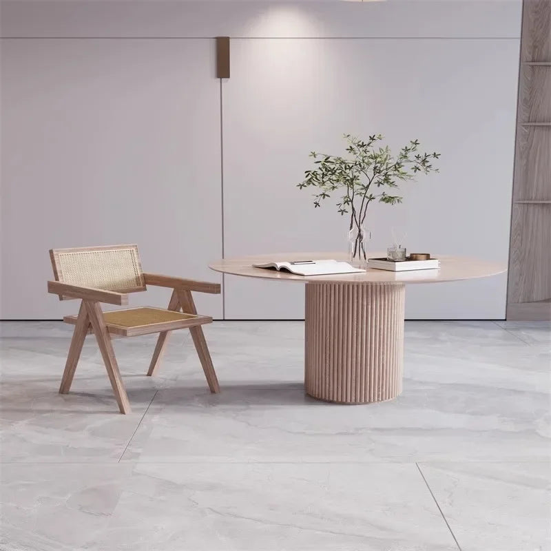 Round Table Garden Slate  coffee Tables Chairs Kids Chair Set Mesa Small Bar