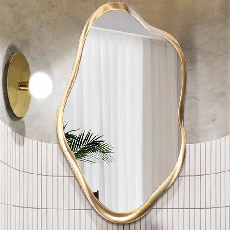 Decorative Wall Light, large circular accessories, big mirror, cabinets