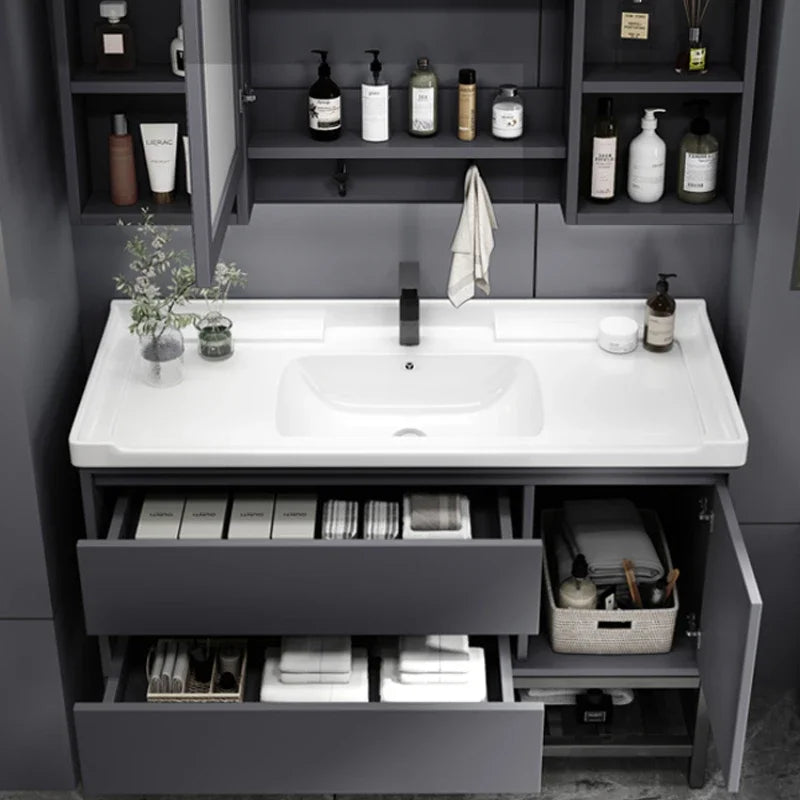 Hovedskapet Narrow Wall Luxury Sink Cabinet storage, shelf, Salon station