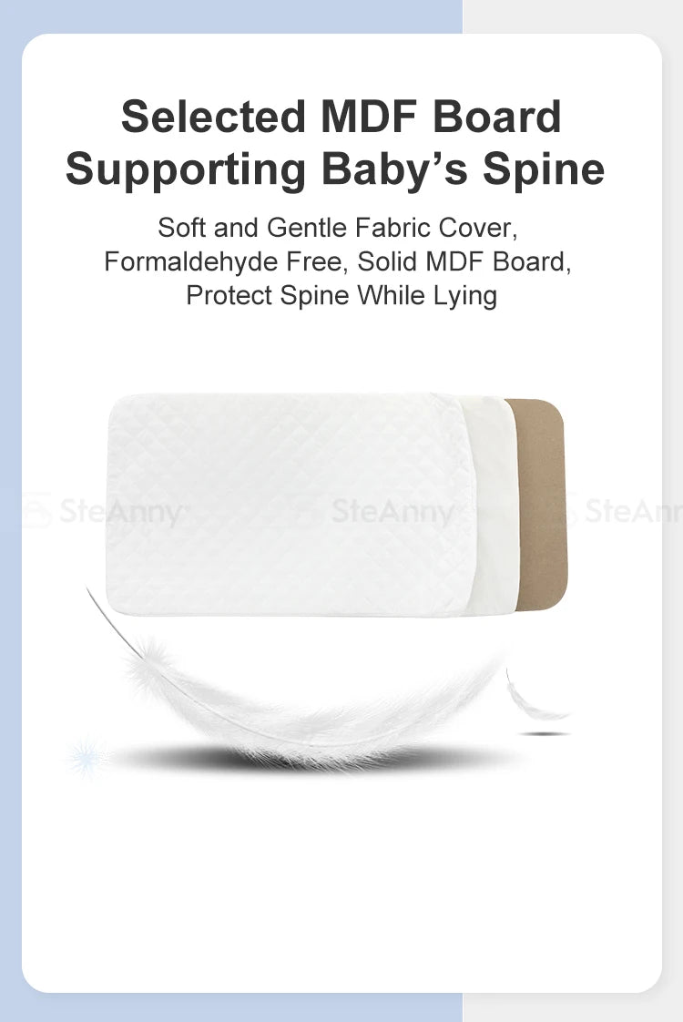 Crib Free Baby Bedside Portable Infant Travel Bed
